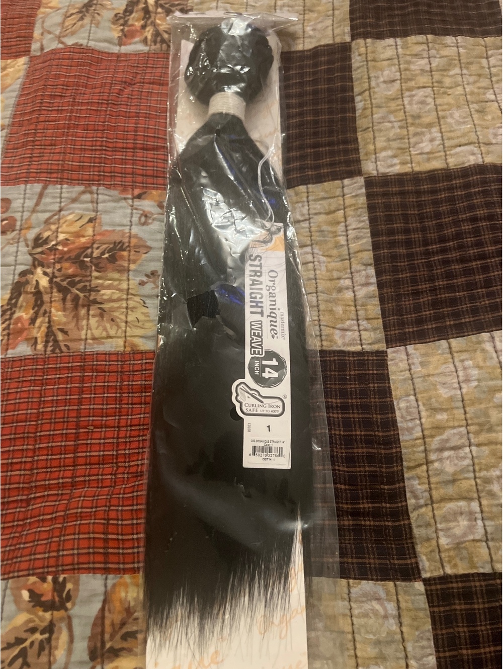 Shake-N-Go Mastermix Organique Straight Weave 14 Inch Hair Extension - Color 1